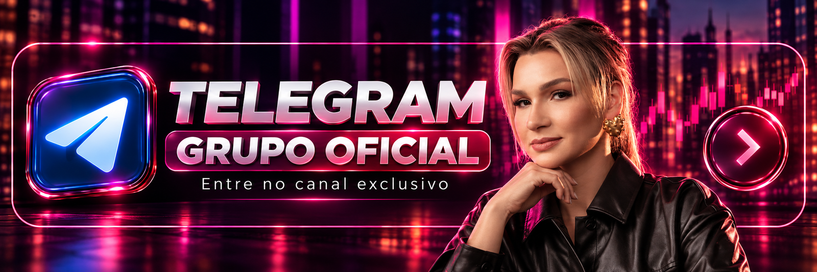 Telegram — Grupo oficial — Entre no canal exclusivo